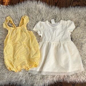 4-6M H&M Baby Girl Dress & Summer Romper